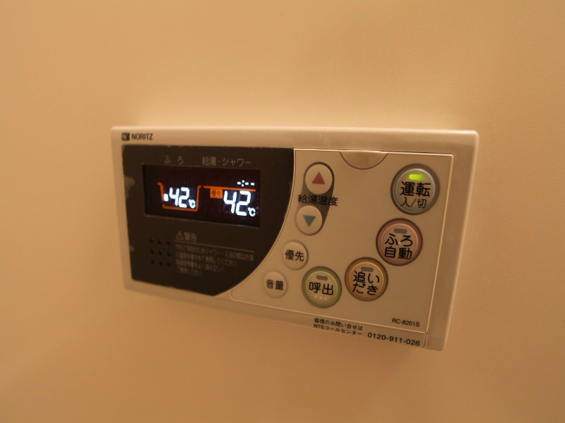 その他設備　追い焚き付　オートバス機能付給湯設備