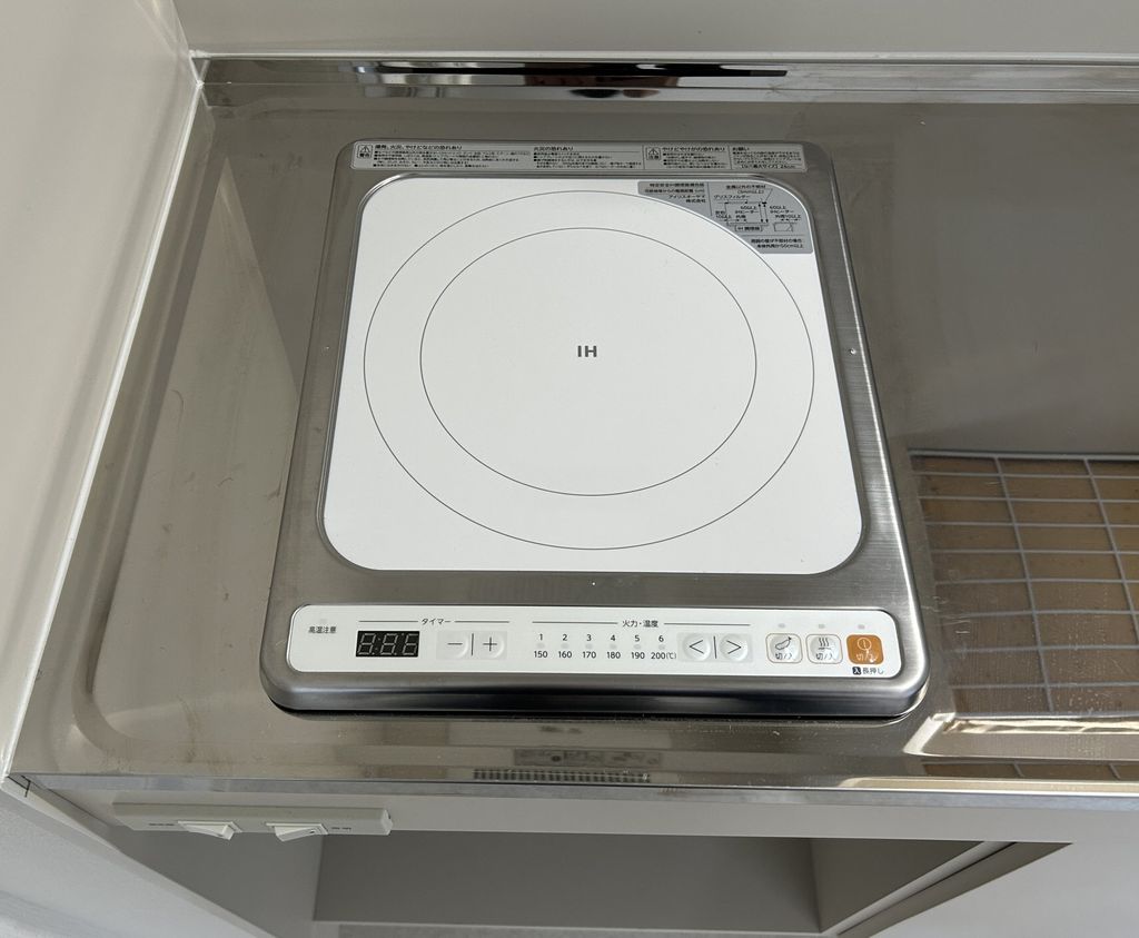 キッチン　1口ＩＨクッキングヒーター付