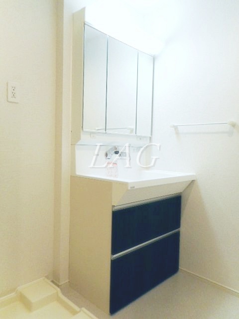 洗面設備　洗面台です。