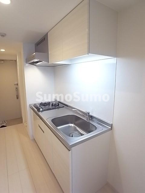 キッチン　コンパクトなキッチンで掃除もラクラク