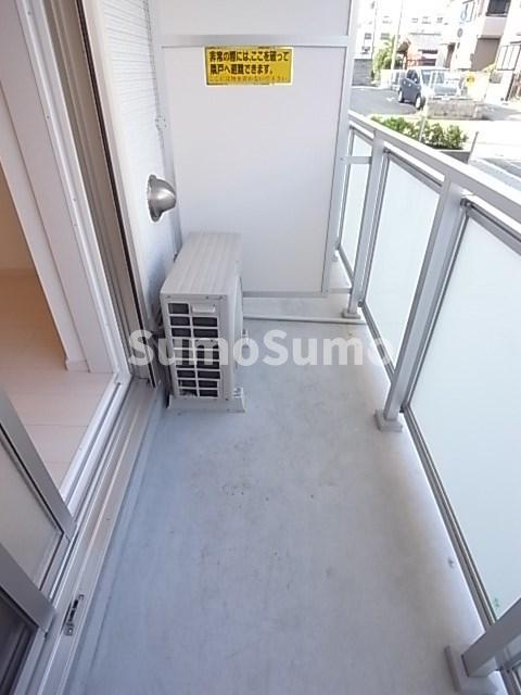 バルコニー　落ち着いた時間を過ごせるバルコニーです