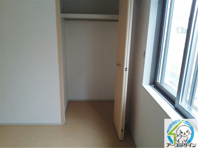 収納　たっぷりとした収納スペースです