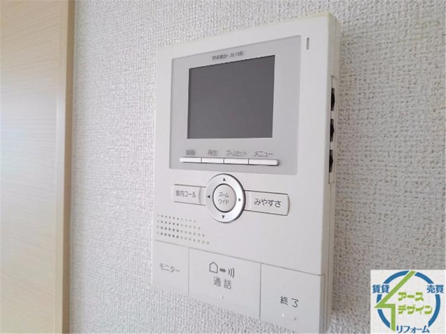 セキュリティ　TVドアホン付きです