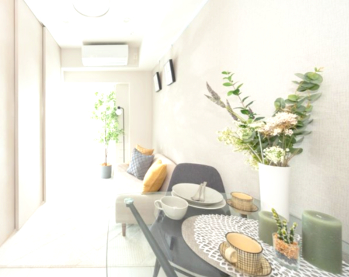 居室・リビング　※モデルルーム仕様。家具家電はつきません。 リビング