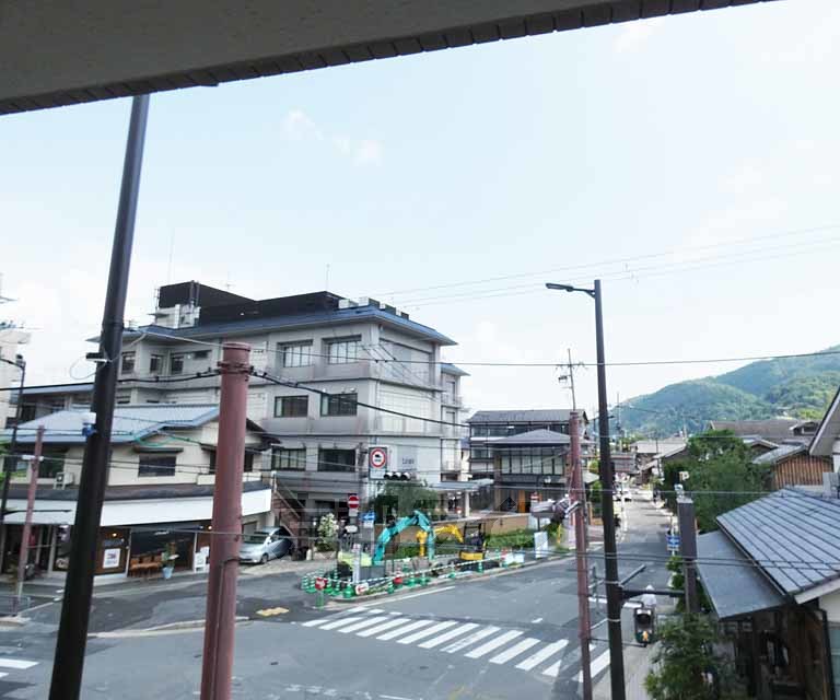 眺望　バルコニーからの室外風景。