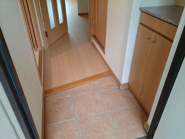 玄関　収納豊富です