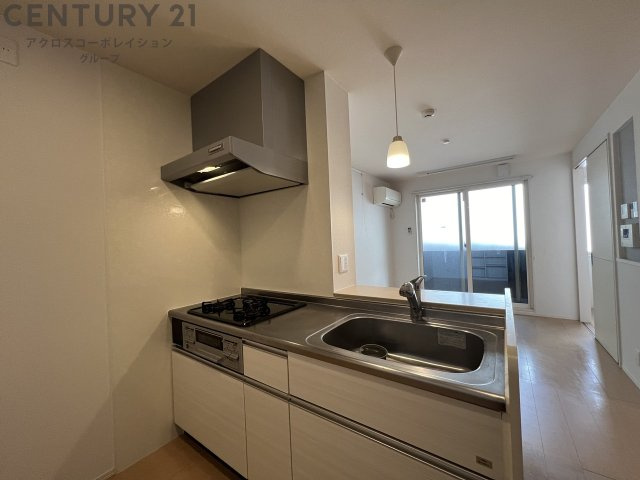 キッチン　ガスコンロ付きのシステムキッチン☆