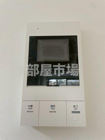 セキュリティ　モニター付きインターホン