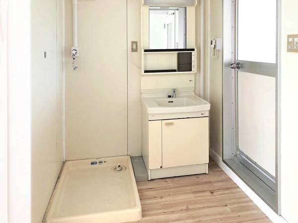洗面設備　ビレッジハウスの同一物件・同一タイプの間取りの写真です