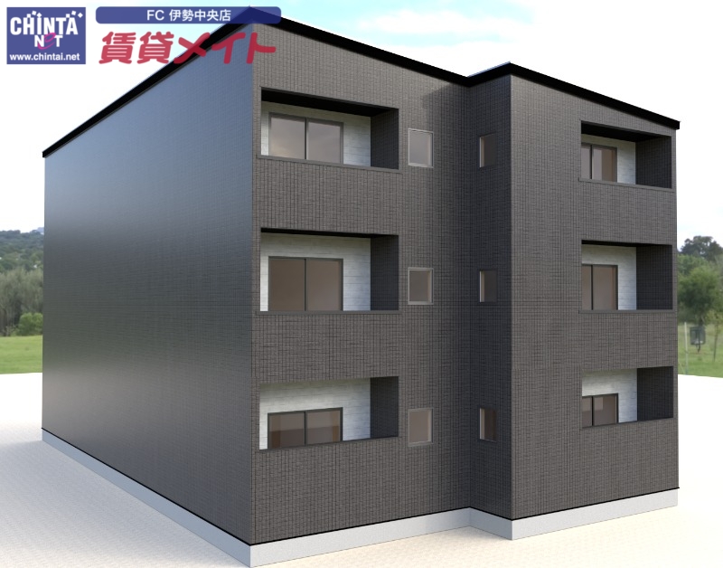 建物外観　外観パース