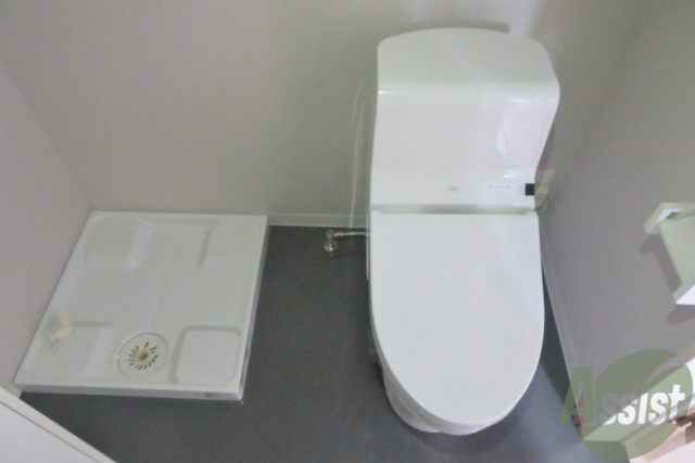 トイレ　トイレはシンプルかつオーソドックスで使いやすそうです。