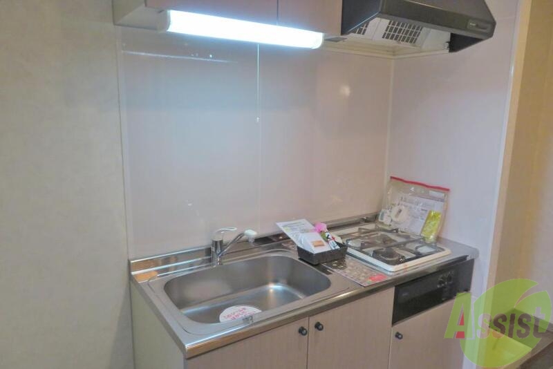 キッチン　システムキッチンもついてるキレイなキッチンで嬉しいですね