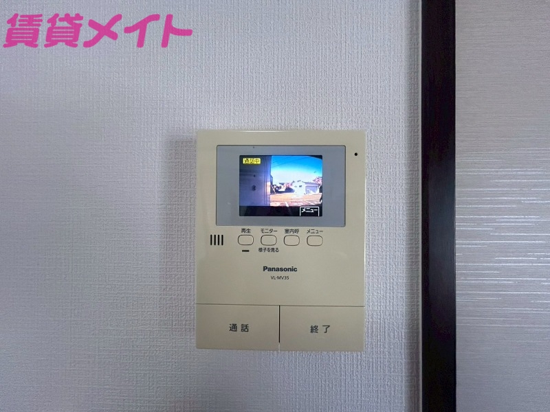 セキュリティ　同物件別部屋の写真です