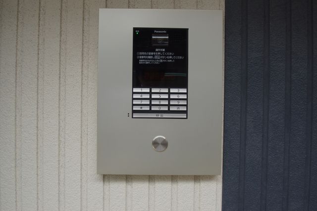 セキュリティ　「安心のオートロック付です」