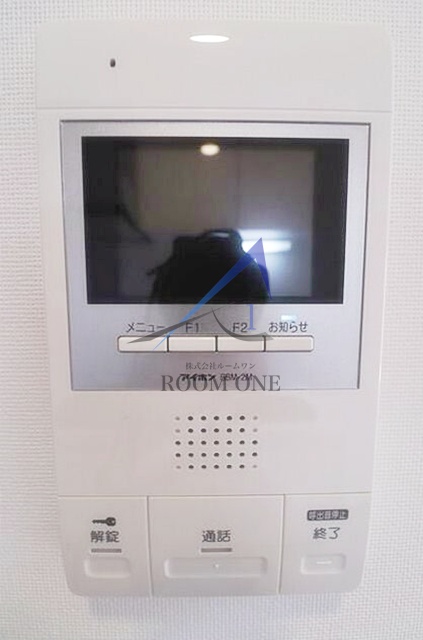 セキュリティ　モニター付きインターホンです。