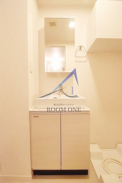 洗面設備　洗面台です。