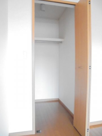 収納　たっぷりとした収納スペースです