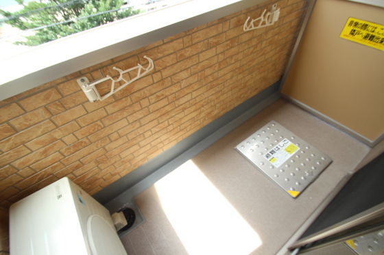 バルコニー　※別部屋の写真です