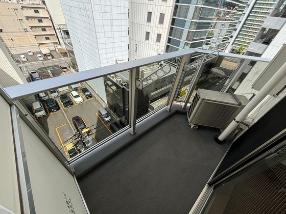 バルコニー　※別部屋の写真です