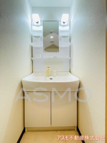 洗面設備　同マンション別部屋参考写真