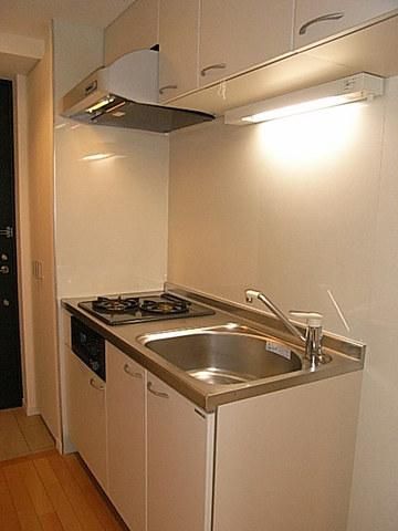 キッチン　２口ガスシステムＫ（グリル付き）