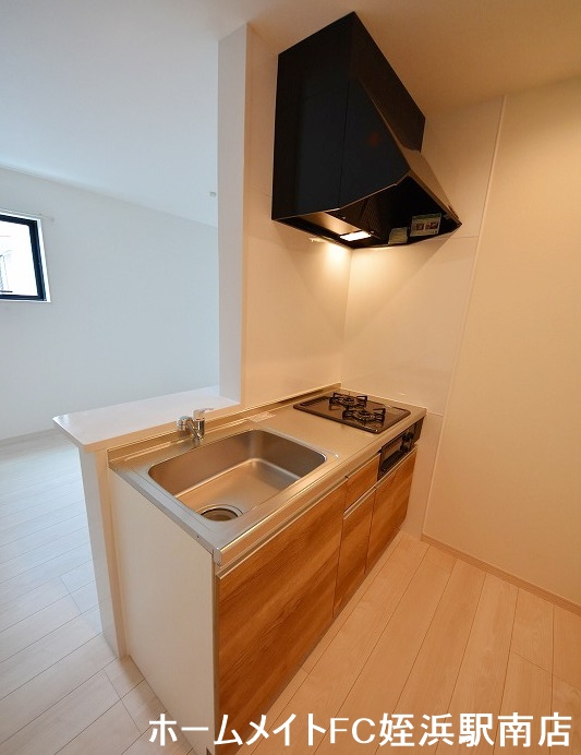 キッチン　★カウンターキッチン・２口コンロで料理が捗ります★