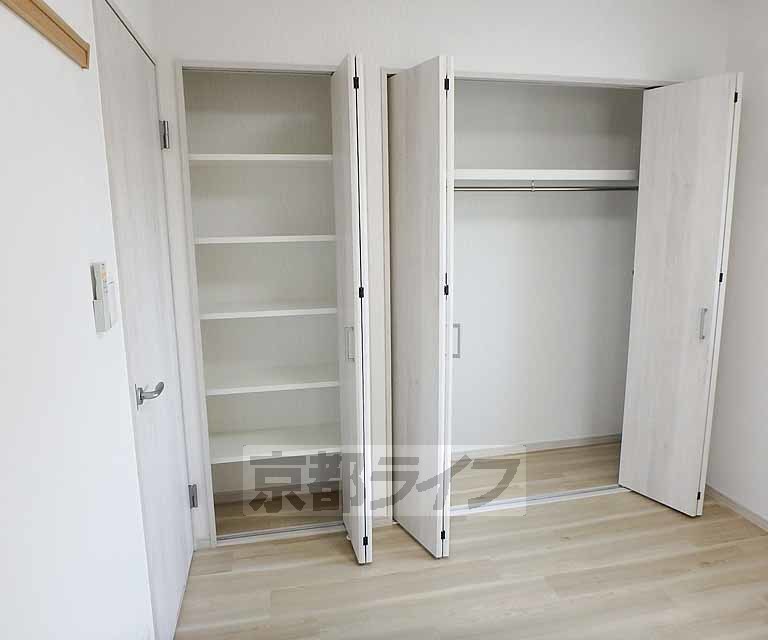 収納　収納もたっぷりついてます