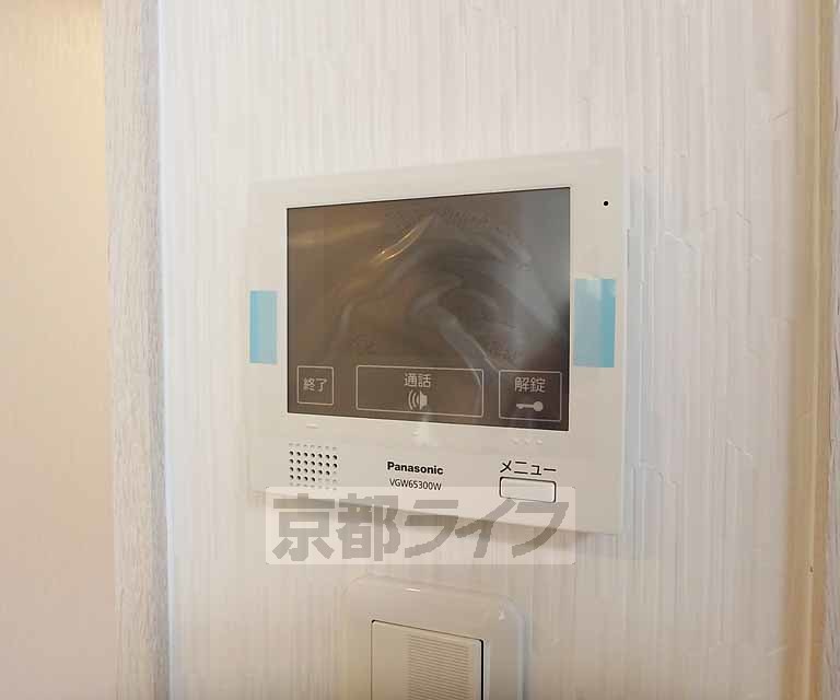 セキュリティ　鍵を開けずに会話できます