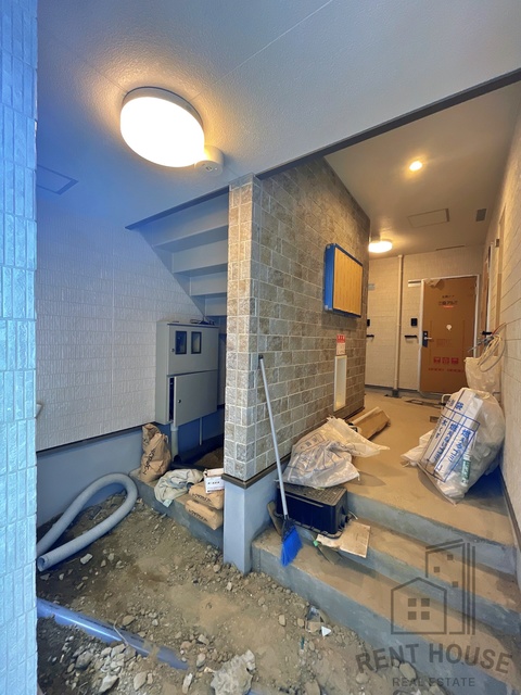 ロビー　外観（建設中）