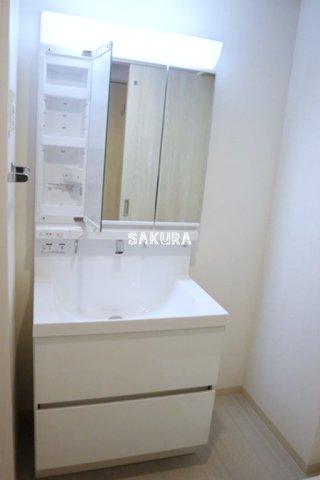 洗面設備　忙しい朝には欠かせない洗面所です♪