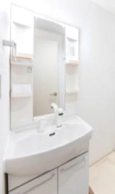 洗面設備　別タイプ部屋　参考写真です