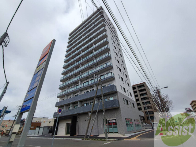 建物外観　札幌市東区北四十条東「クリスタルガーデン栄町」