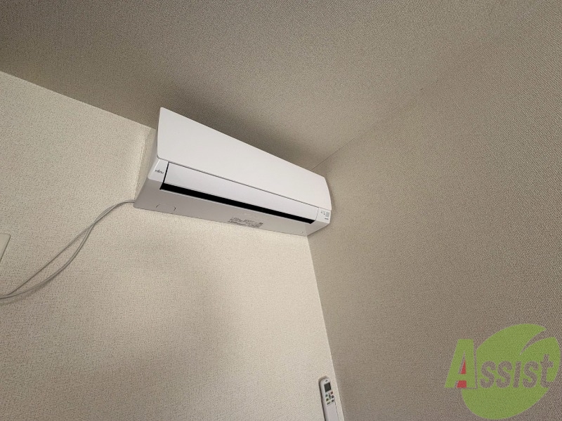 その他設備　エアコンが付いてるので春夏秋冬快適に過ごせます。