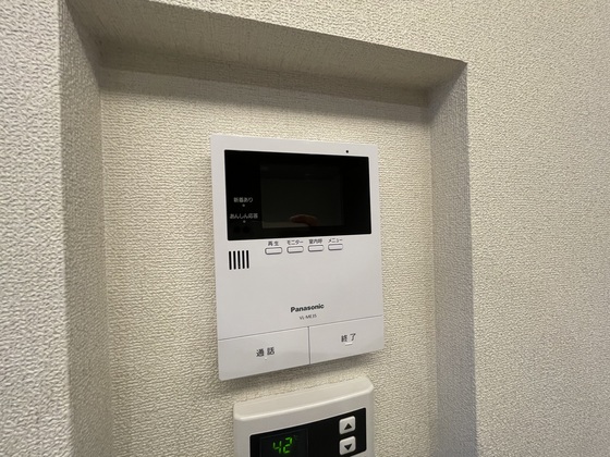 セキュリティ　※別部屋の写真です