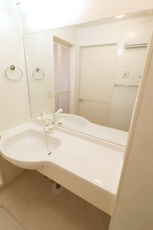 洗面設備　図面と現状に相違がある場合には現状を優先