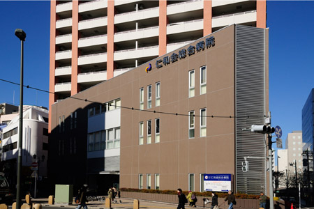 病院　仁和会総合病院（病院）まで1047m