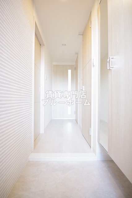 玄関　奥行きのある玄関！