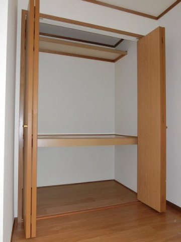 収納　十分な収納スペースがあります