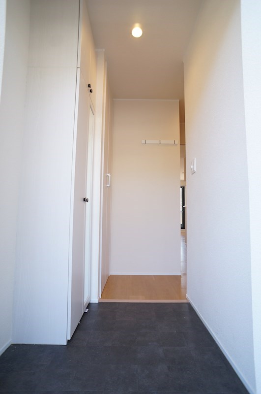 玄関　来客時も好印象なゆとりある玄関