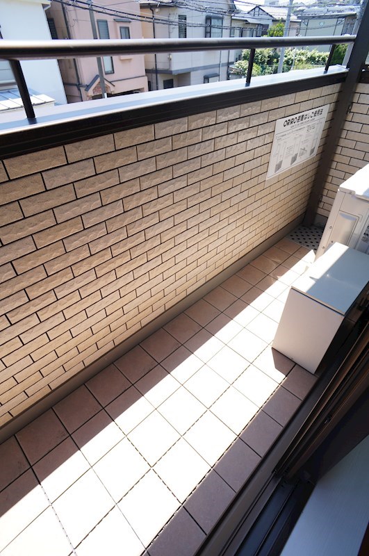 バルコニー　洗濯物も干しやすいバルコニー