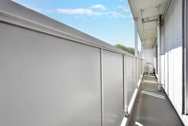 バルコニー　ビレッジハウスの同一物件・同一タイプの間取りの写真です