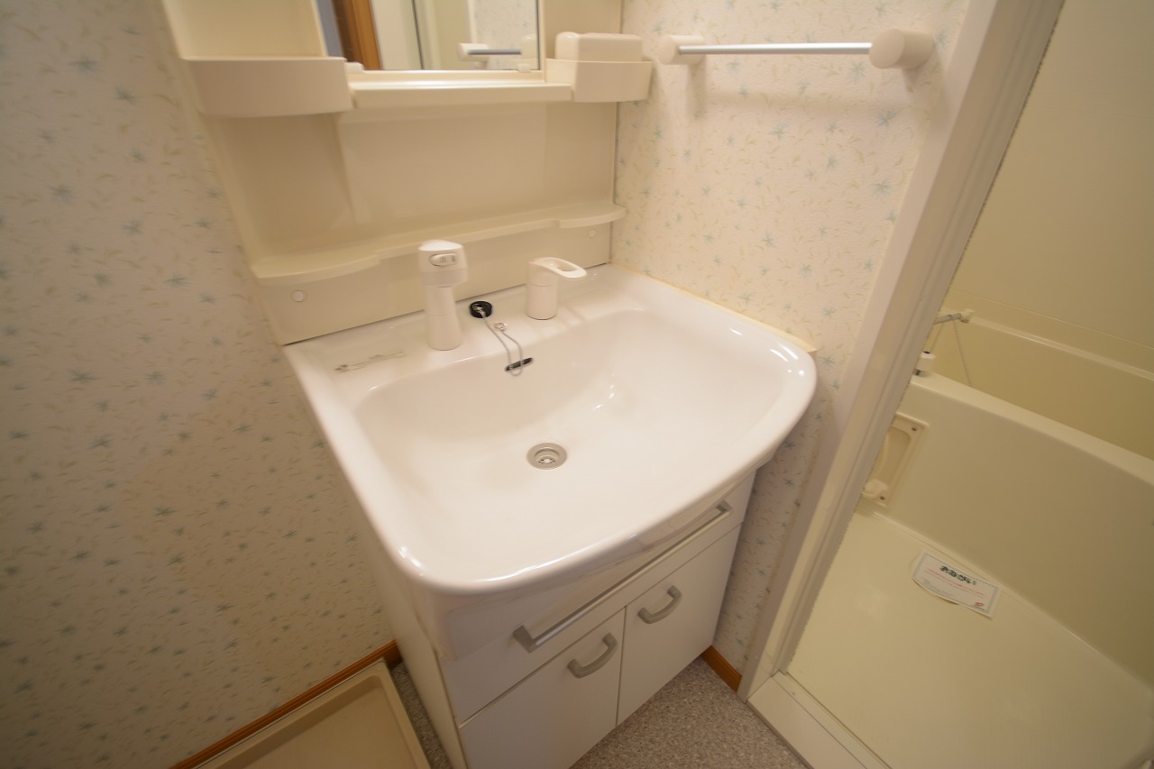 洗面設備　別号室の写真です。ご参考までに