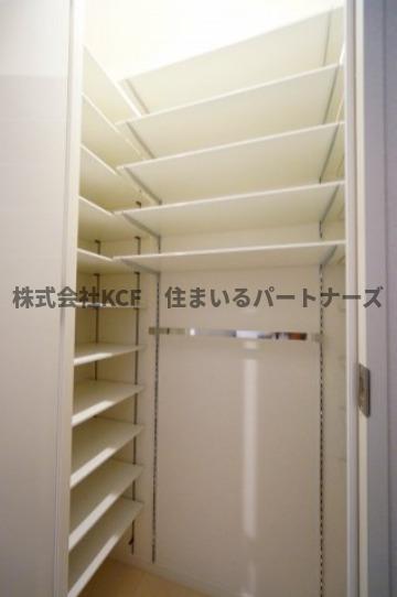 収納　収納のためのスペースです