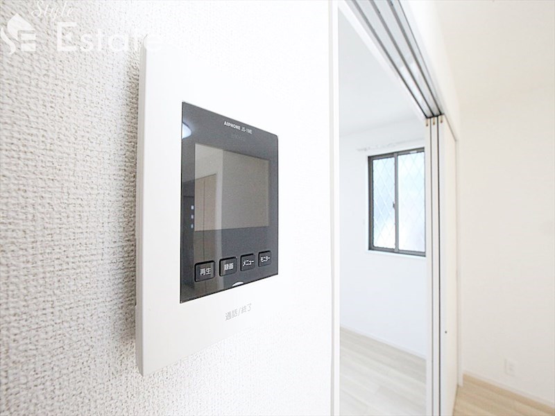 セキュリティ　モニター付きインターホン