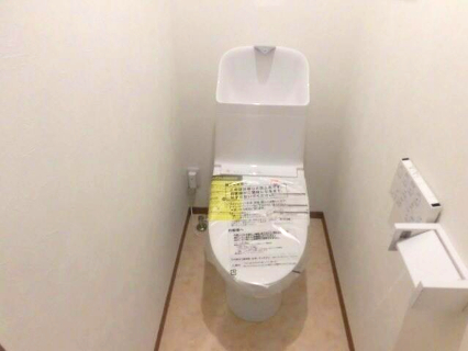 トイレ　ゆったりとした空間のトイレです