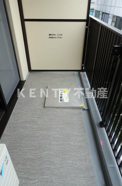 バルコニー　落ち着いた時間を過ごせるバルコニーです