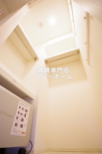 収納　ウォークインクローゼット！