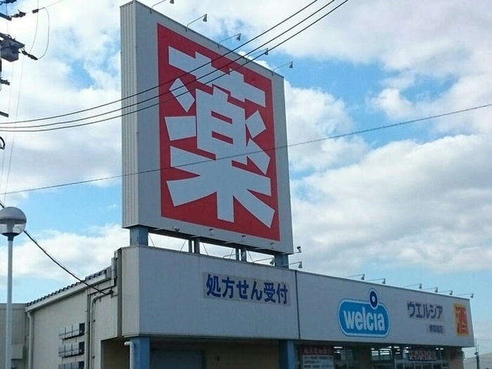 ドラックストア　ウエルシア（ドラッグストア）まで650m