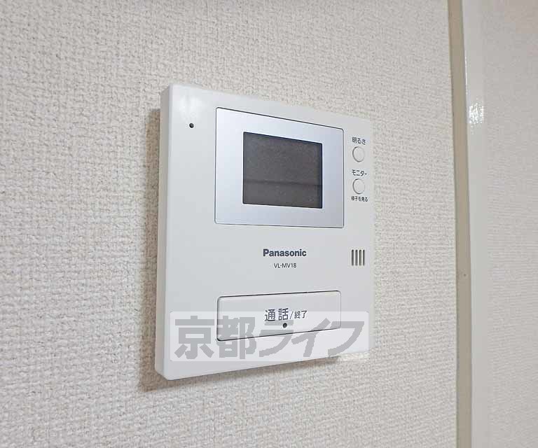 セキュリティ　来客確認が出来ます。