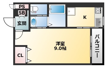ヴィレッジ加綾北本町の間取り写真